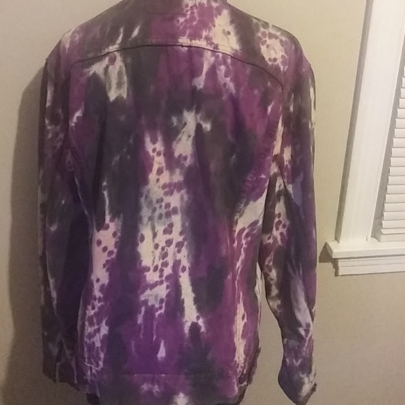 Vintage (1987) Levi's Tie Die Jacket. - Picture 3 of 4